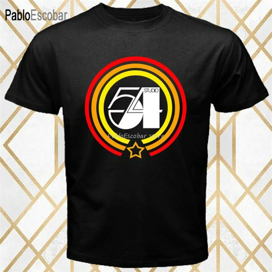 Футболка мужская с логотипом домик тенниска для студии 54 базовая модель