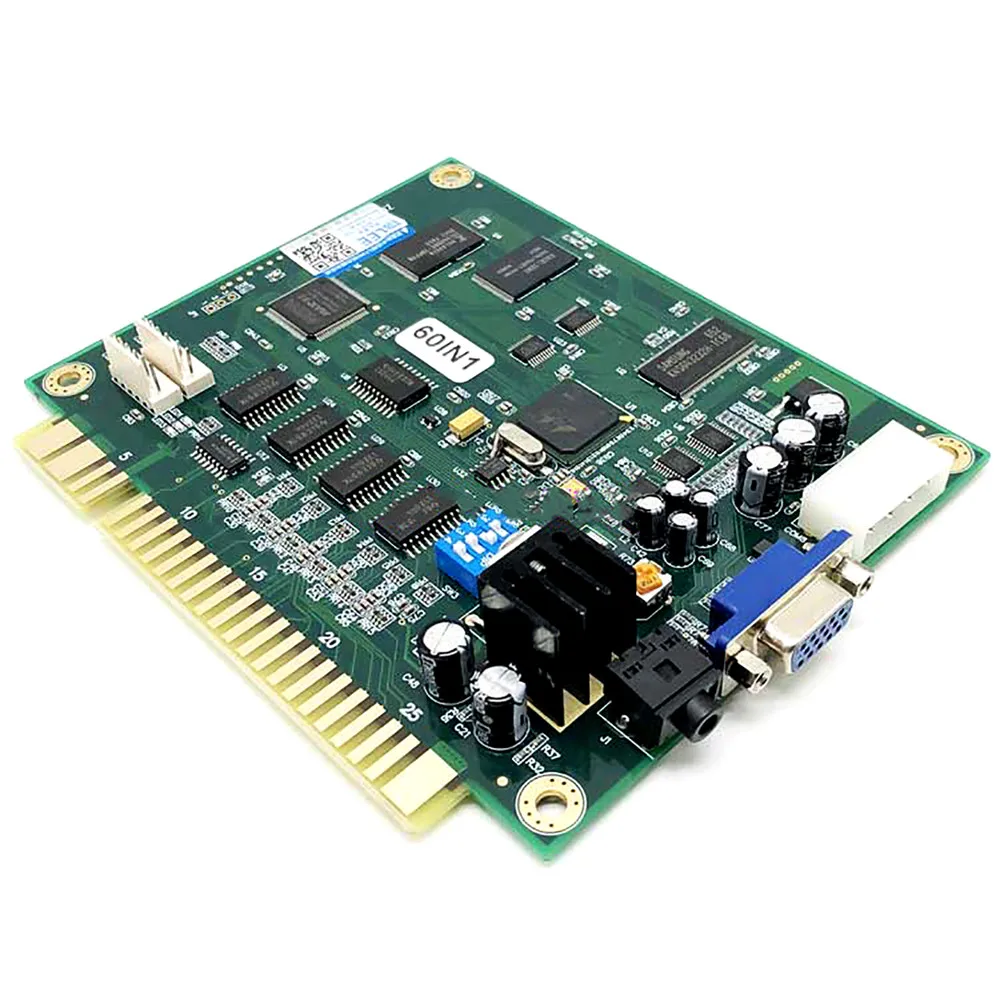 

60 в 1 классическая игровая доска Вертикальная мульти для игры Джамма доска для аркадная игра части машины