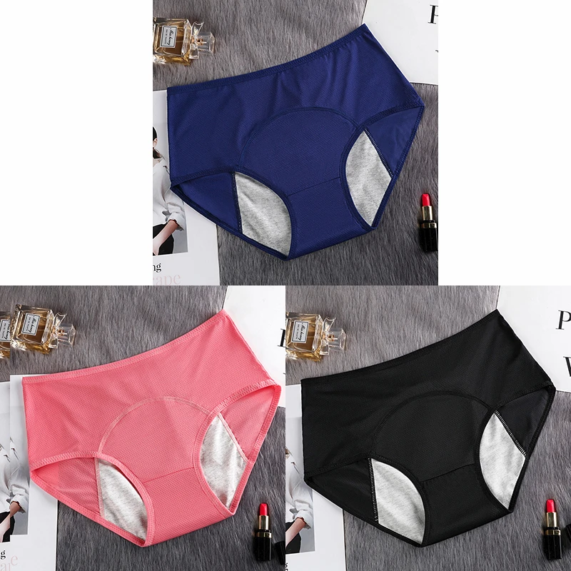 3 шт. большой Размеры L 6XL пикантные Для женщин нижнее белье герметичность до