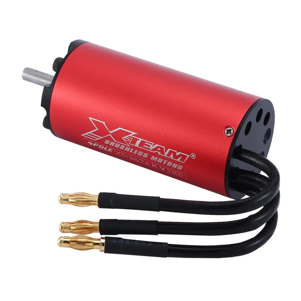 

X-TEAM 3674 бесщеточный двигатель без датчика для RC 1/10 1/8 аксессуары для моделей гоночных внедорожных автомобилей