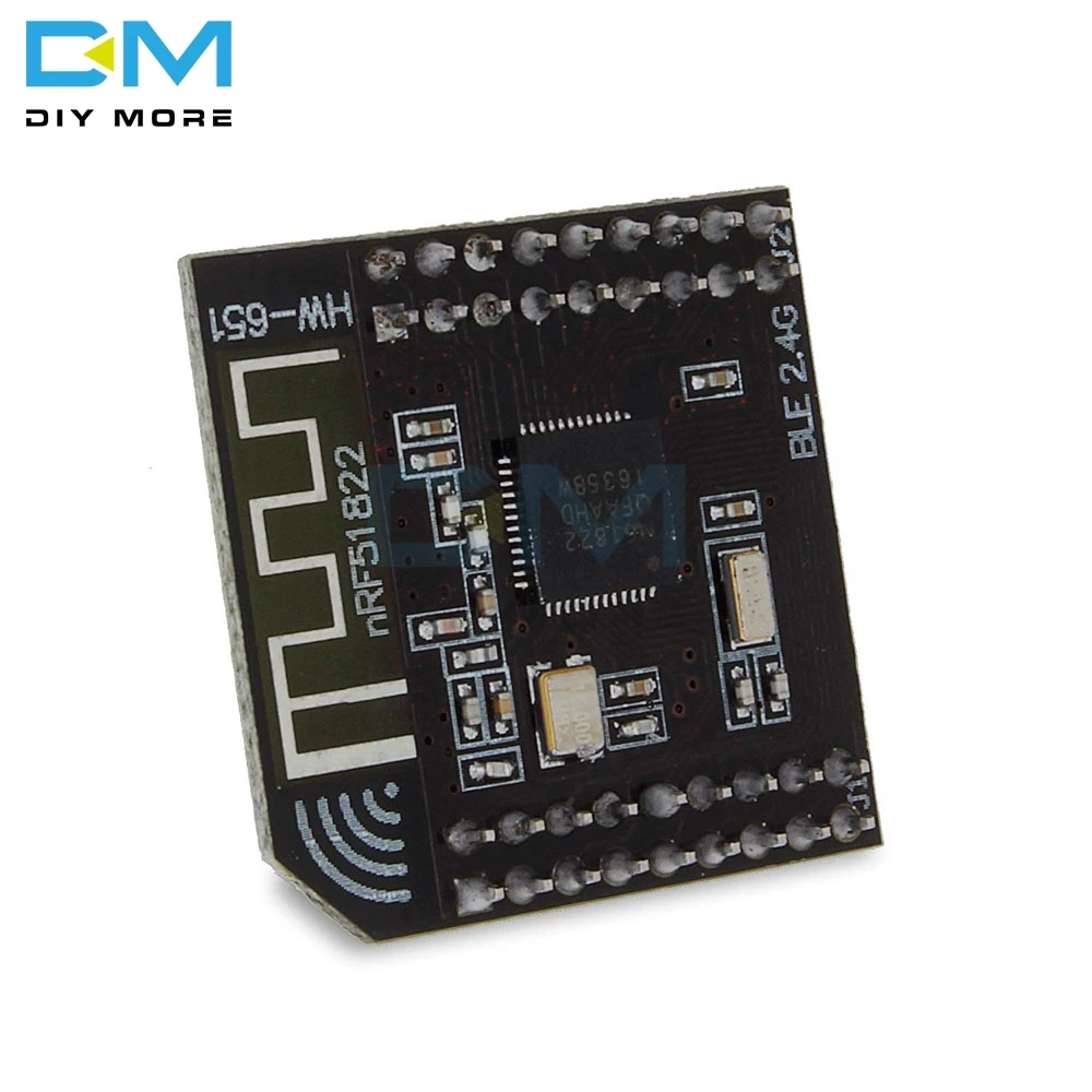 NRF51822 модуль 2 4G Беспроводная связь Bluetooth 4 0 Zigbee DMX512 плата | Электронные компоненты
