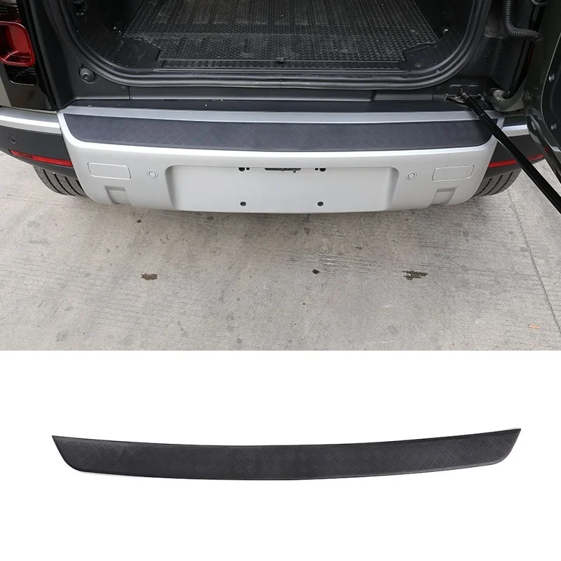 NEW!!! Black ABS For Land Rover Defender 110 2020 2021 2022 Car Rear Bumper Plate Car Accessory