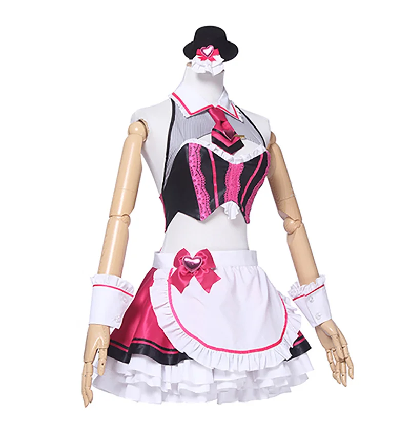 

Fate Grand Order Cosplay Costume Women Chocolate Maid Outfits Halloween Carnival Party Suit Christmas present