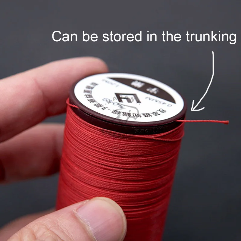 Высококачественная круглая швейная вощеная нить для кожаных браслетов плетение