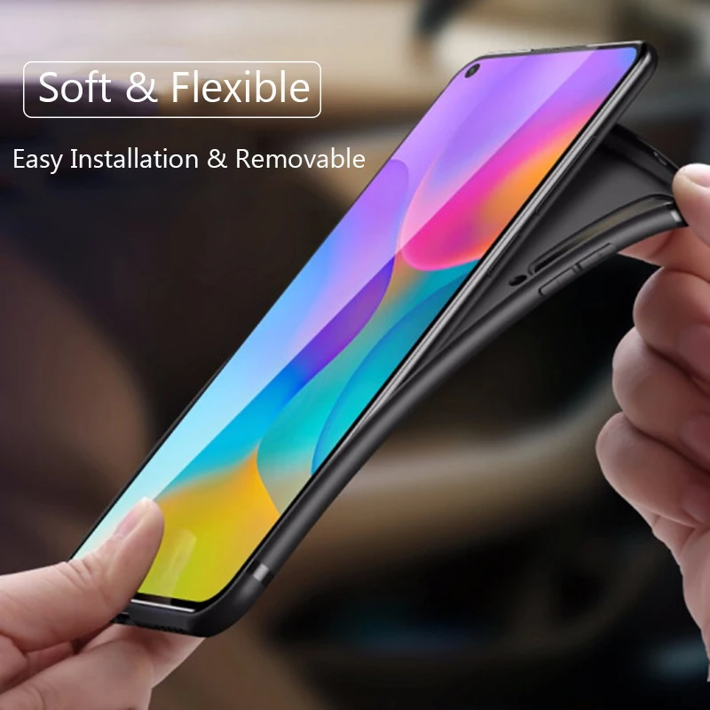Чехол Lainergie для Huawei Honor Play 3 простой матовый Мягкий силиконовый чехол-накладка