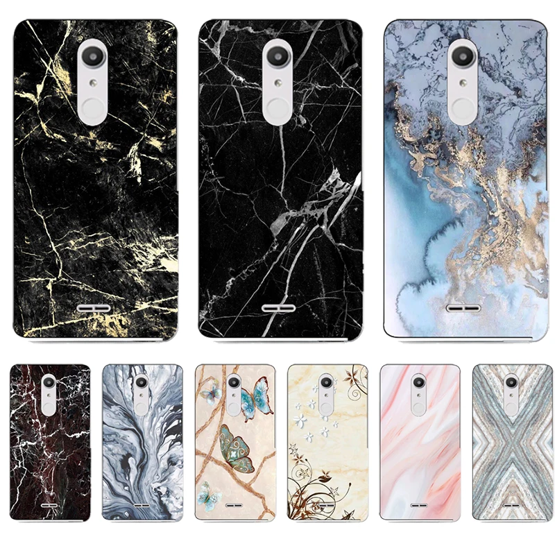 Мягкий мраморный чехол для телефона Alcatel One Touch A3 5046Y 7 6062W A7 XL 7071D TPU Silicone Cover Colorful.
