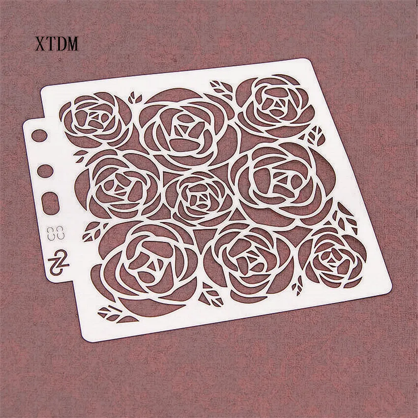 Пластиковая форма в виде лепестков розы трафареты сделай сам для скрапбукинга