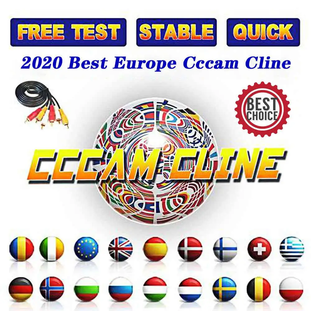

CCAM Europe Spain latest and most stable 8 clines Portugal Germany Poland is compatible with speaker satellite TV