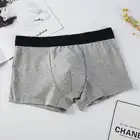 Трусы-боксеры RZHBRO мужские хлопковые, дышащие, однотонные