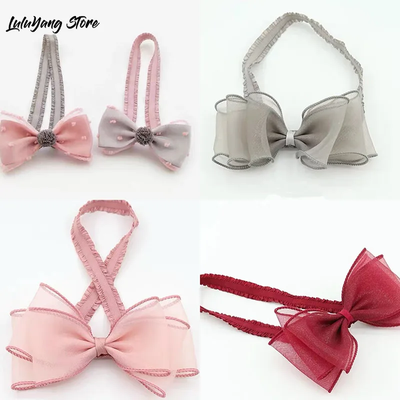 Эластичная лента скотч с двойными оборками стрейчевая отделка для детской