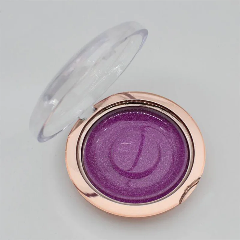 Rose gold 45 шт. круглый 1 пара ресниц, упаковочная коробка для ресниц для накладные ресницы милые Чехлы для девочек макияж ресниц инструмент - Цвет: Rose gold