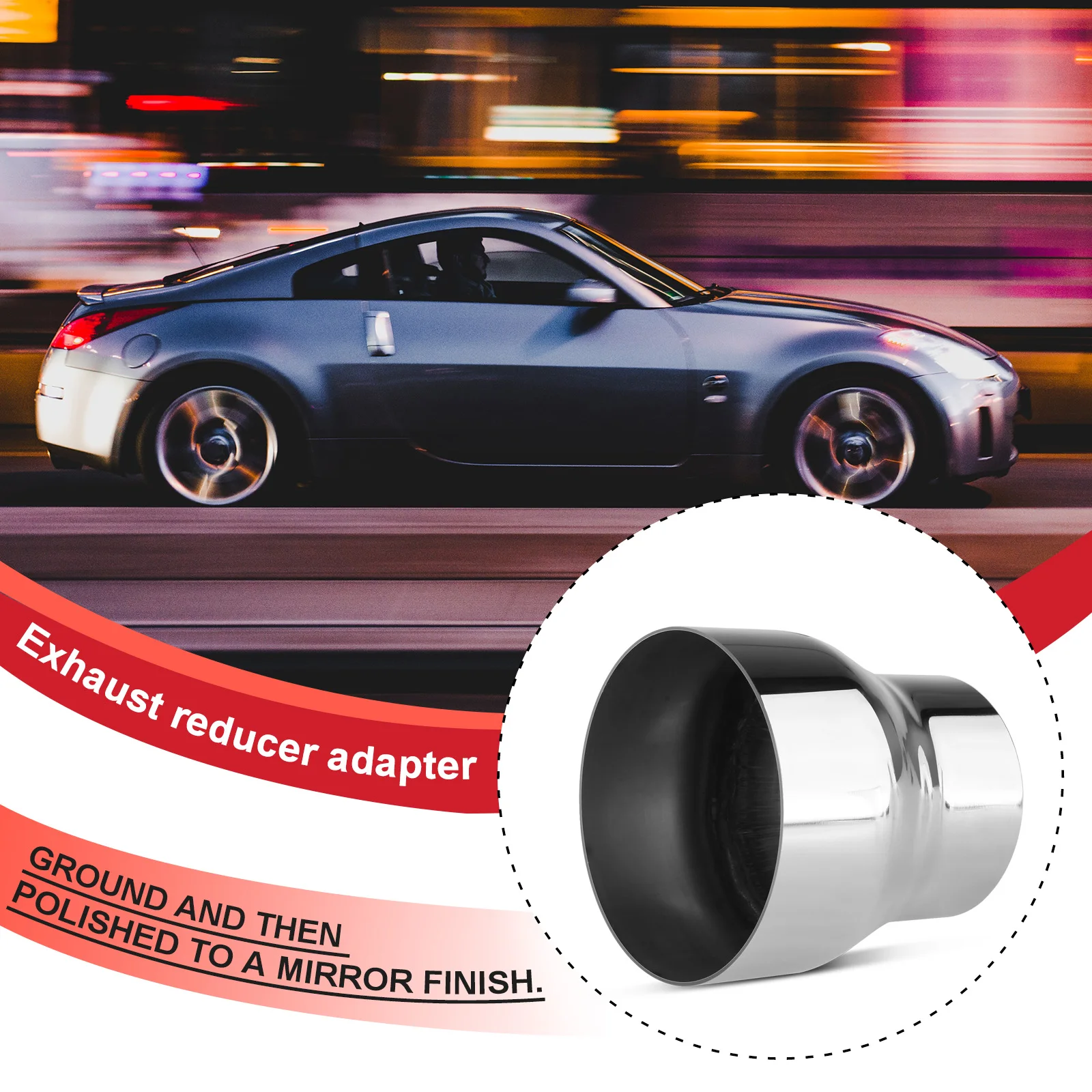 

Выхлопная труба с внешним диаметром от 3 до 4 дюймов