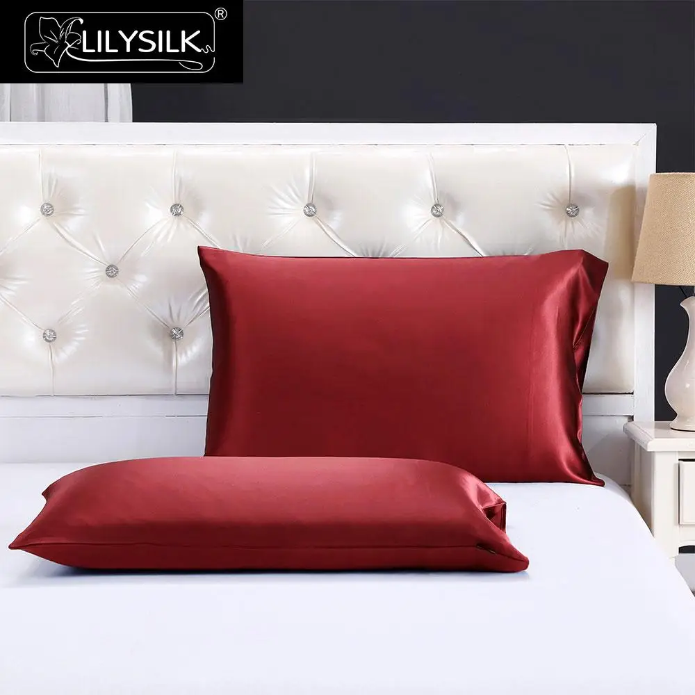 Наволочка шелковая 40x60см 50x70см 100% натуральный шелк Малбери 22 Momme Lilysilk Бесплатная