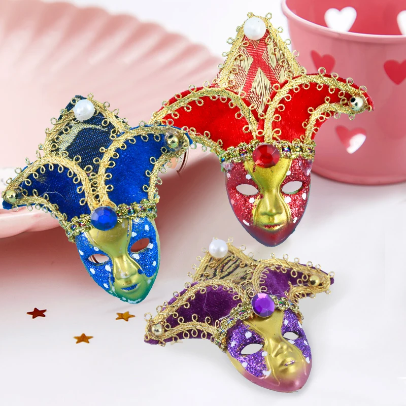 5 шт. блестящая мини-маска для венецианской фотосъемки
