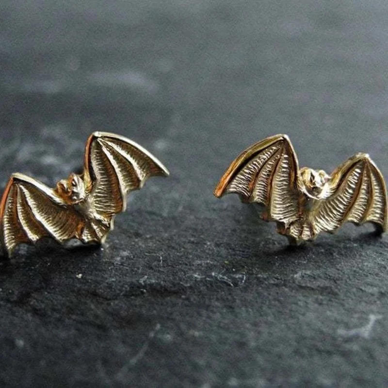 

OMHXZJ Jewelry Wholesale EA594 European Hot Fine Fashion Woman Girl Party Birthday Wedding Gift Cute Bee 18KT Gold Stud Earrings