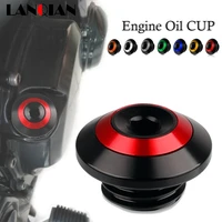 for ducati 848 1098 1198 2007 2008 2009 2010 2011 motorcycle accessories cnc engine oil filter cup plug cover screw oil fill cap