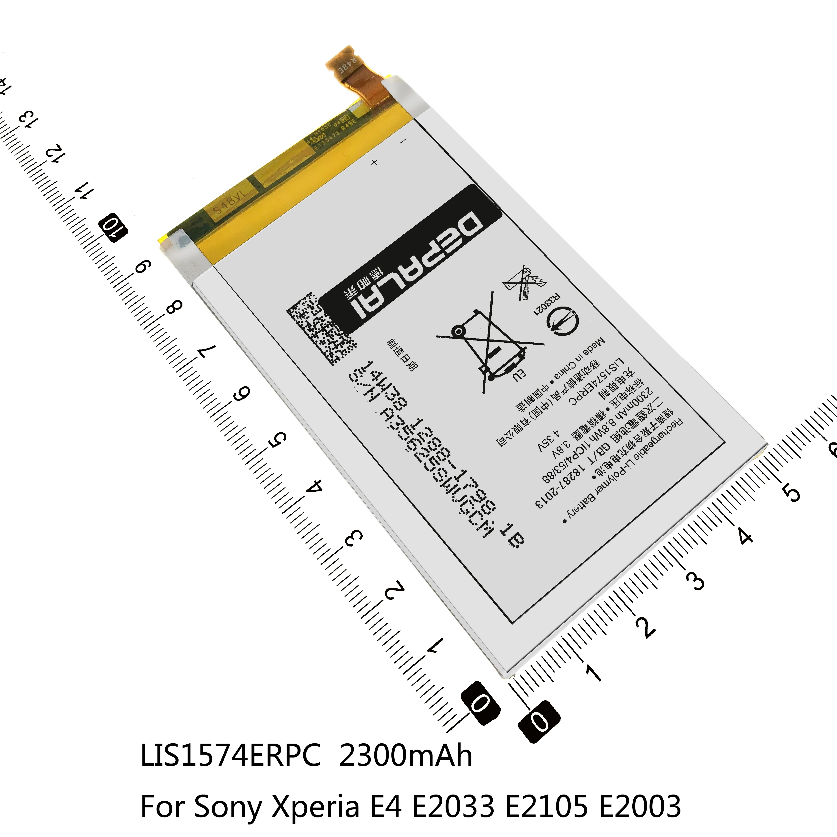 Аккумулятор LIS1574ERPC AGPB014-A001 AGPB016-A001 для Sony Xperia E4 E2033 E2105 E2003 M4 E2303 E2333 E2353 M5 E5 E5663 E5653 -