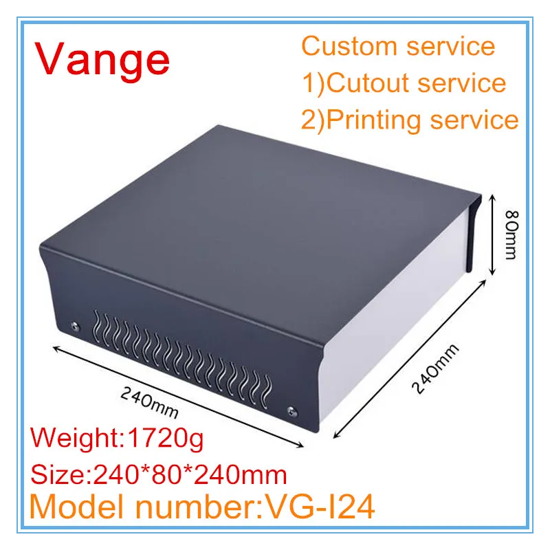 1 шт./лот листовая металлическая электрическая распределительная коробка 240*80*240