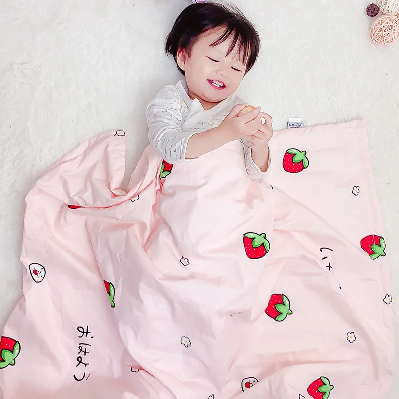 

Baby Soothing Doudou Blanket And Swaddling Newborn Thermal Soft Pure Cotton Blanket Kindergarten Child Lunch Break Quilt