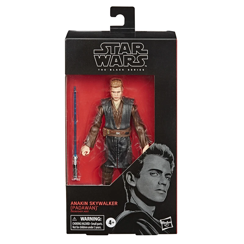 

Экшн-фигурка Hasbro 6 дюймов, фигурка из фильма «Звездные войны», черная серия, Анакин Скайуокер, падаван, аниме Коллекционная модель для подарк...