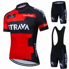 Спортивная одежда для велоспорта команды STRAVA, одежда для велоспорта, Быстросохнущий комбинезон, спортивная одежда, одежда для велоспорта, 2021