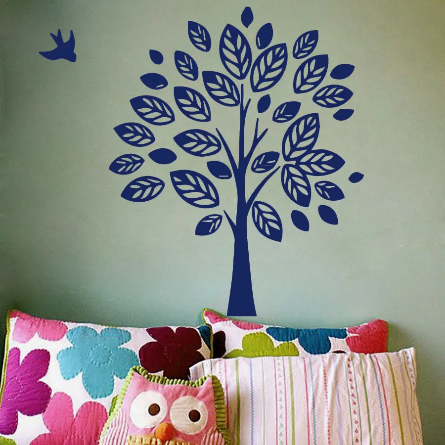 

Tree Bird Wall Sticker Art Decal Removable Living Room Nursery Bedroom Home Decor Murals Decoration