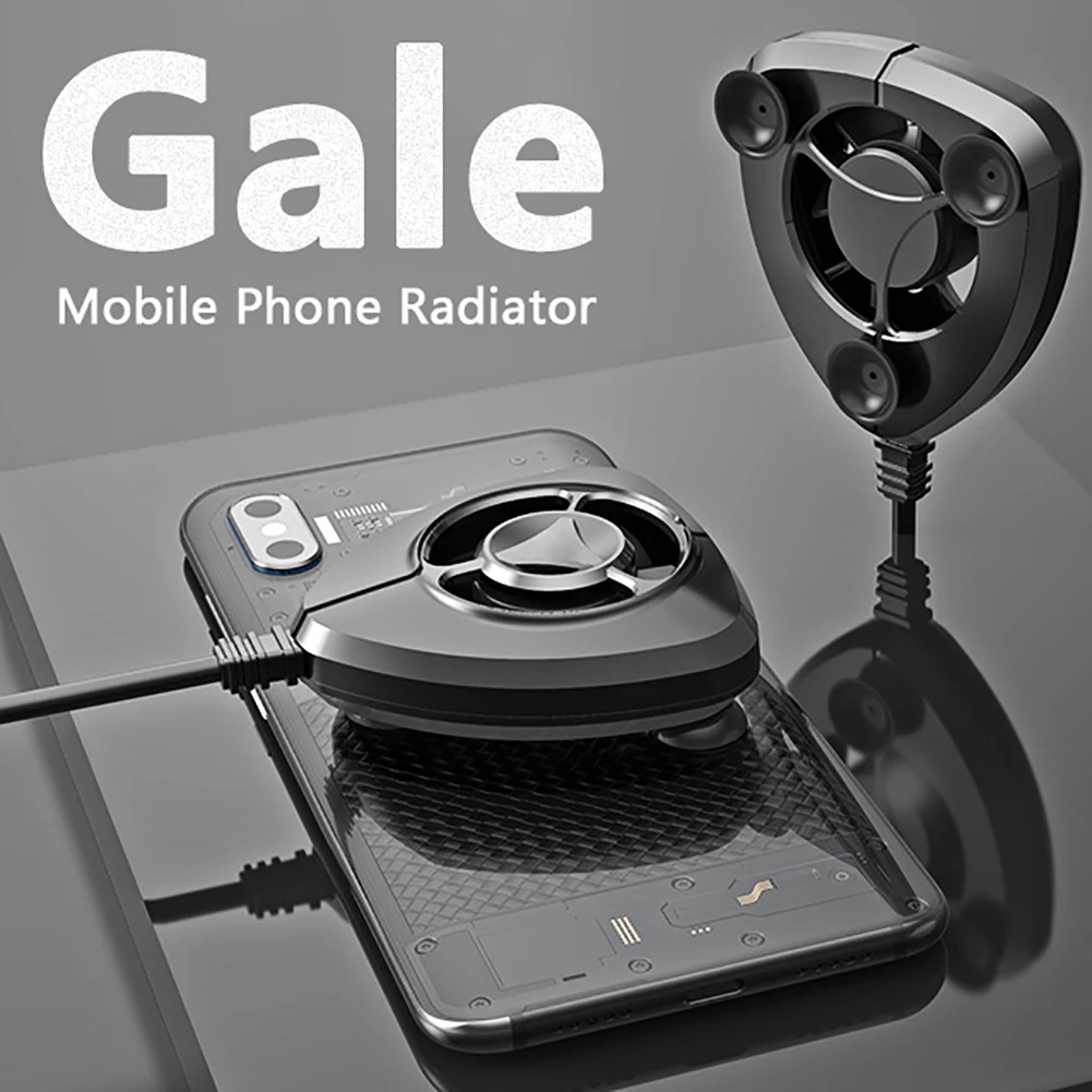 Мобильный телефон охлаждающий 3 уровневый вентилятор для телефона iPhone XS MAX/XS/XR/8/7/6