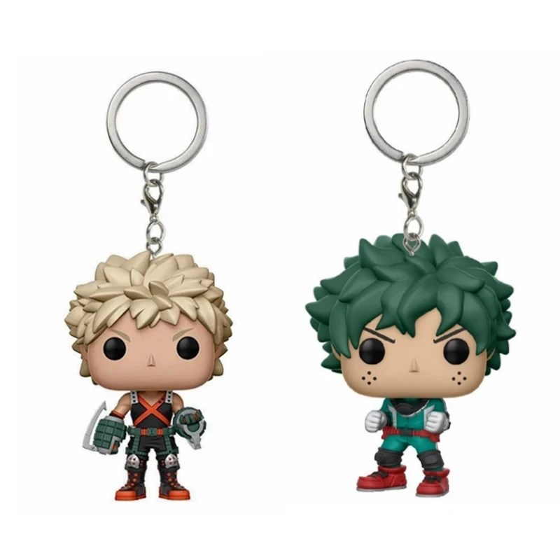 Мой герой Академия брелок Deku и Bakugo экшн Фигурки игрушки|Игровые фигурки
