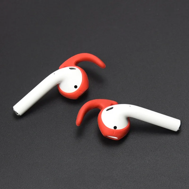1 пара силиконовый чехол для наушников нескользящий Airpods iphone7/8 ушной крючок с