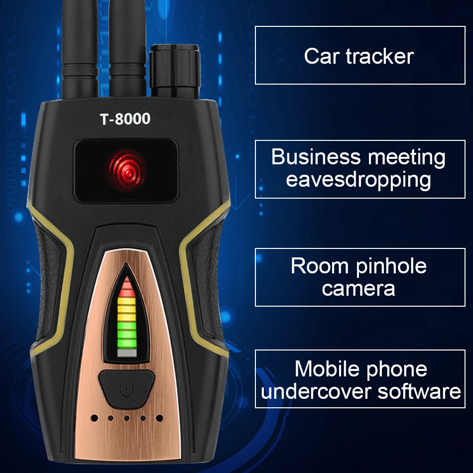 

Беспроводной детектор сигнала T8000, GPS-камера для поиска по местонахождению