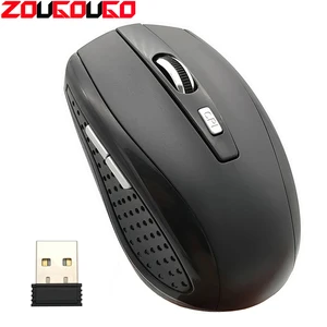 2 4ghz wireless optical mouse gamer 2000dpi new game wireless mice with usb receiver mause for pc gaming laptops free global shipping