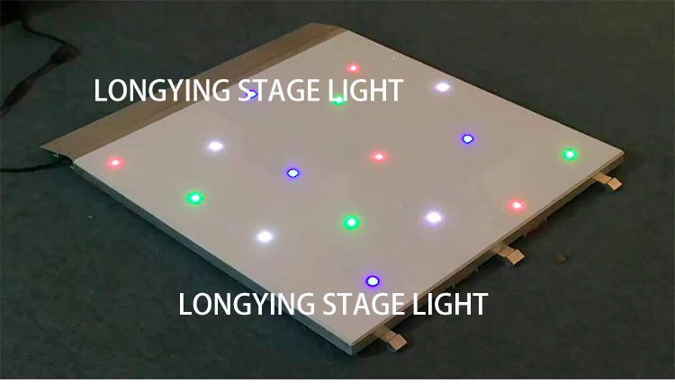 Полноцветные светодиодные панели для танцпола со звездами белого цвета/RGB | Лампы