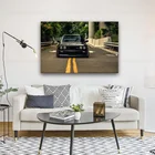Плакаты и принты BMW M3 E30, черный гоночный автомобиль, черный крутой подарок, картина художественный постер картина, домашний декор 5,0