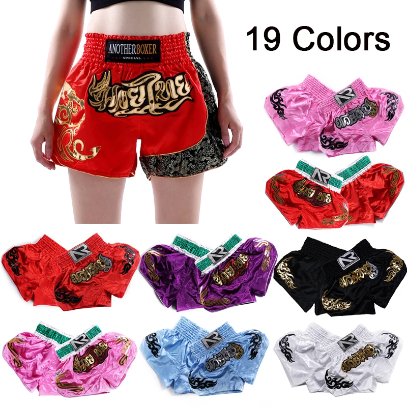 19 видов стилей боксерские трусы женские с принтом ММА рыболовные шорты для