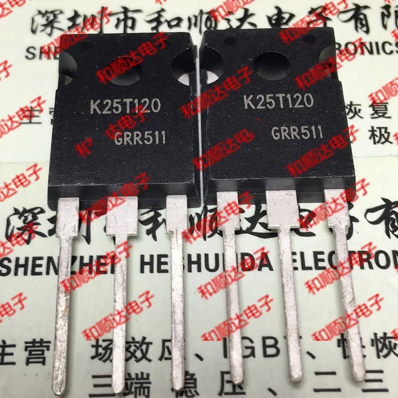

Original New / 2pcs / K25T120 IKW25T120 TO-247 1200V 25A