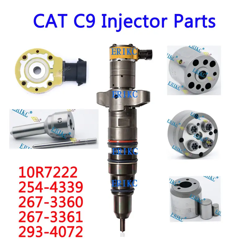 Клапан управления давлением дизельного экскаватора ERIKC CAT C9 для 10R7222 254-4339 267-3360