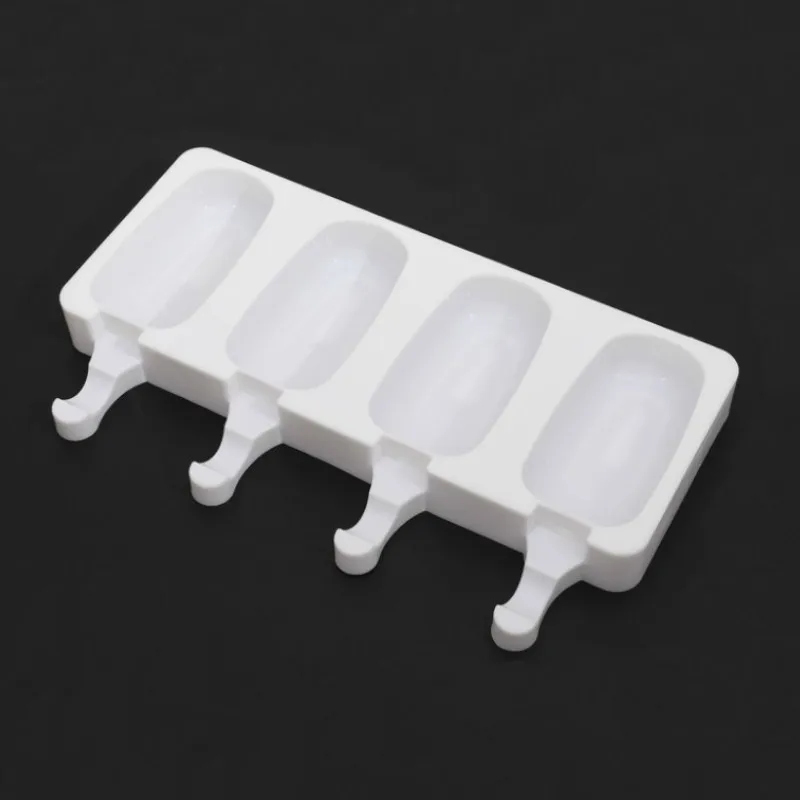 Силиконовая форма для мороженого с 4 ячейками формы приготовления самодельного