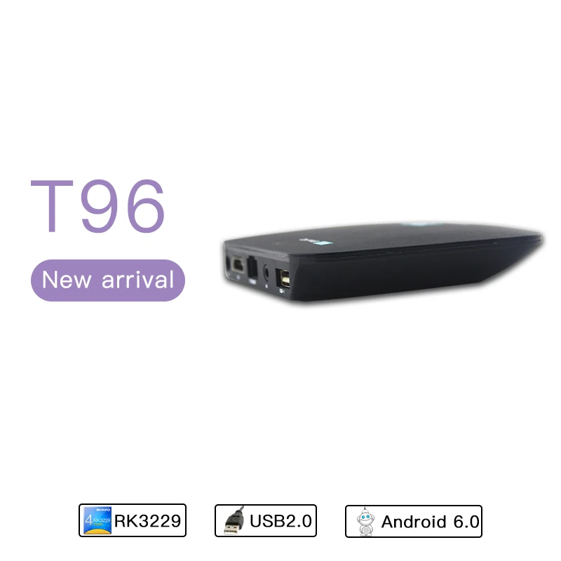 Android BOX WiFi телеприставка 4K * 2K 6 0 Интернет ТВ приставка 1G/8G четырехъядерный 100M LAN KODII