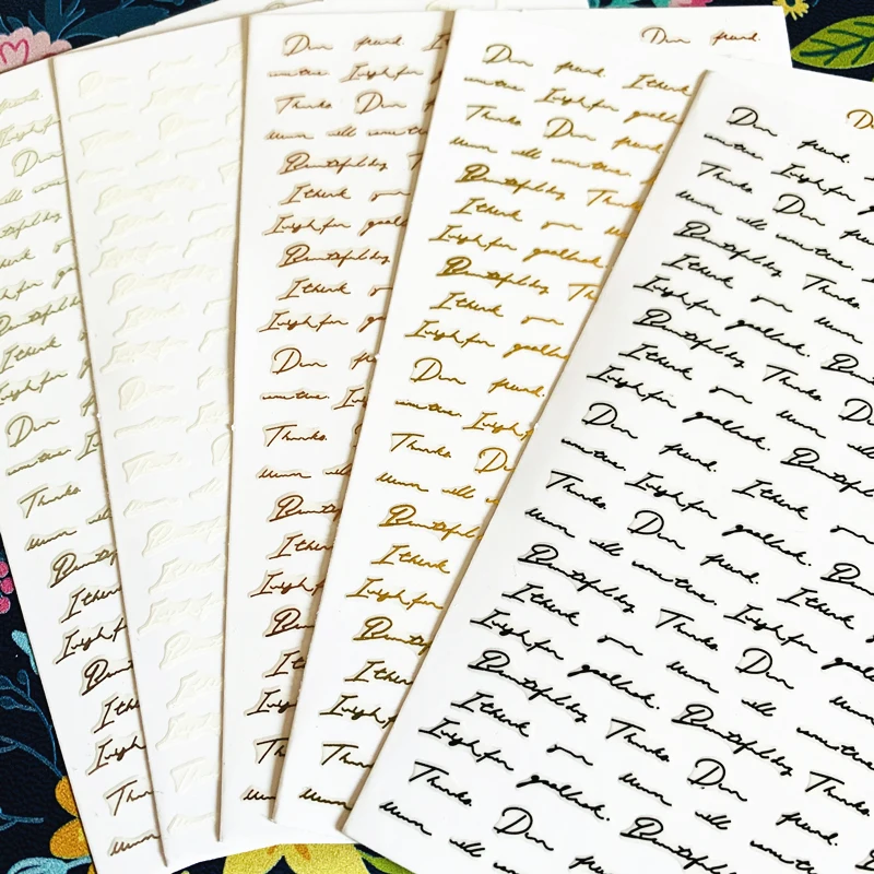 Новые Красочные английский alphabet3d дизайн ногтей наклейки для Наклейка штамповки