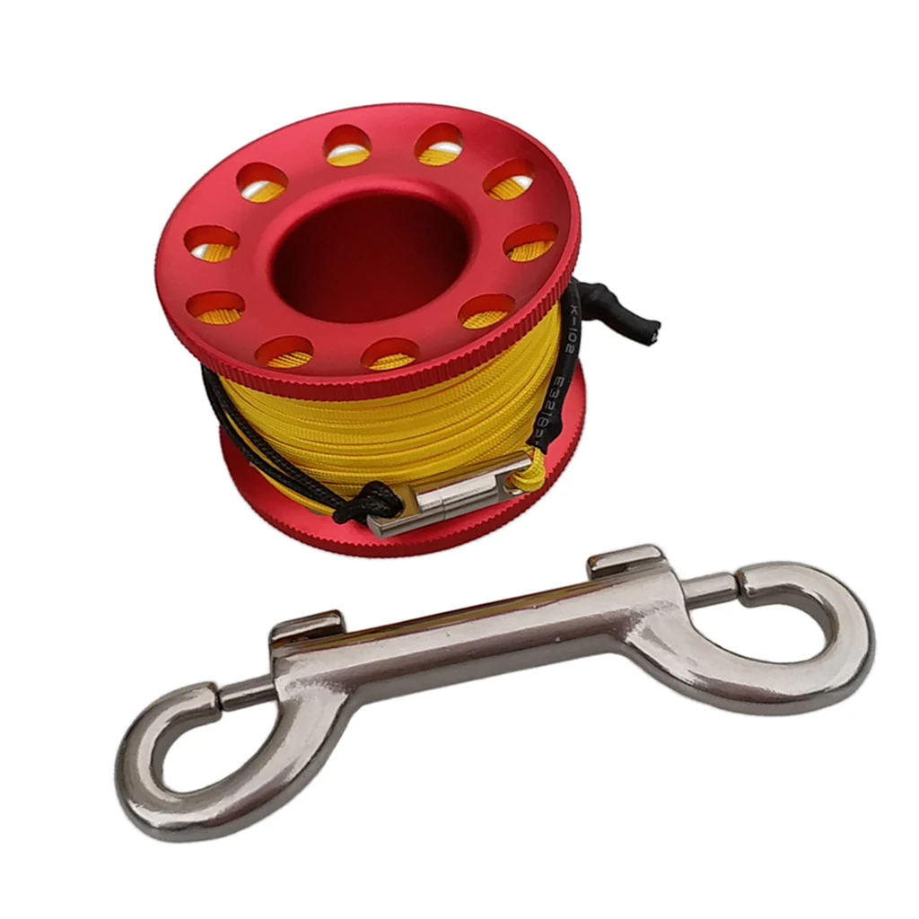 Perfeclan алюминиевый сплав компактная катушка для подводного плавания (49 футов) с