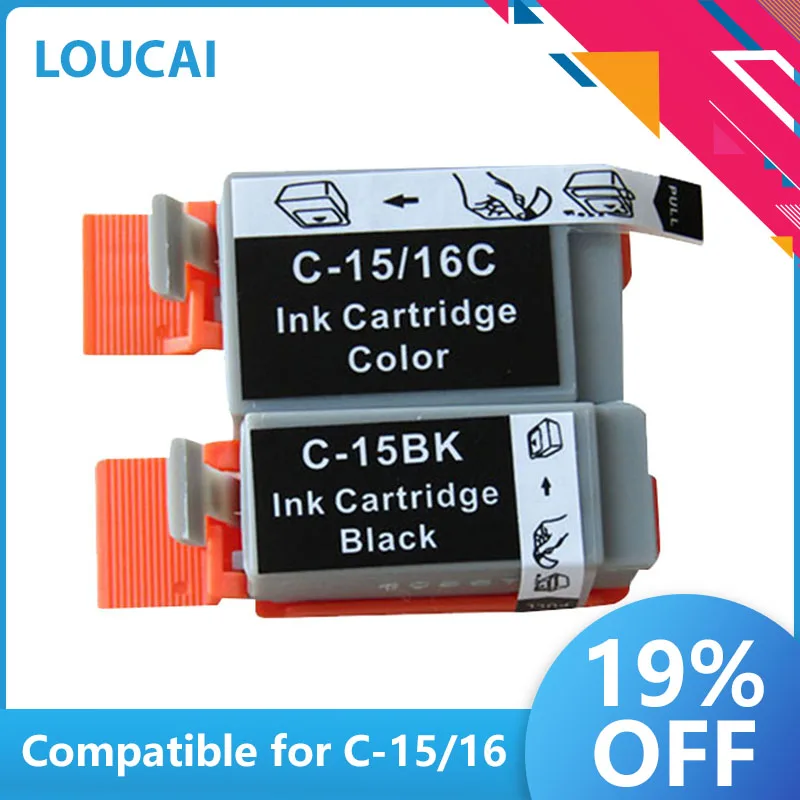 Совместимый чернильный картридж BCI15 BCI16 для принтера Canon i70 i80 SELPHY DS700 DS810 PIXMA iP90 mini220