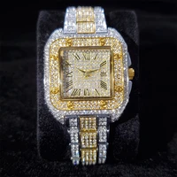 missfox 2021 new top brand luxury gold steel watch fashion square diamond bracelet ladies quartz luxury woman gift wristwatches