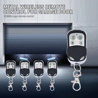 433mhz metal wireless duplication electric garage door remote control fixed learning code copy long distance remote control