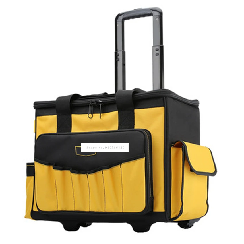 Сумка-тележка для инструментов на колесиках многофункциональная износостойкая