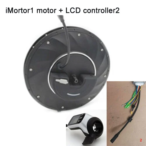 iMortor1 motor LCD2 Комплект для преобразования электрического велосипеда - Цвет: iMortor1 motor LCD2