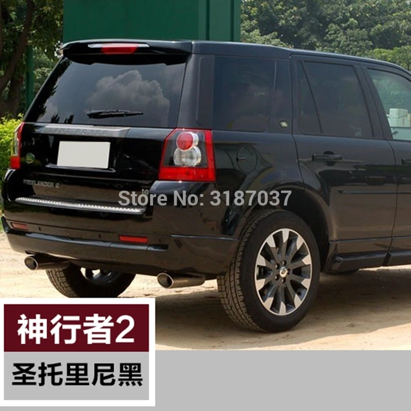 Для Land Rover Freelander 2 спойлер 2007-2014ABS пластиковый Неокрашенный искусственный задний