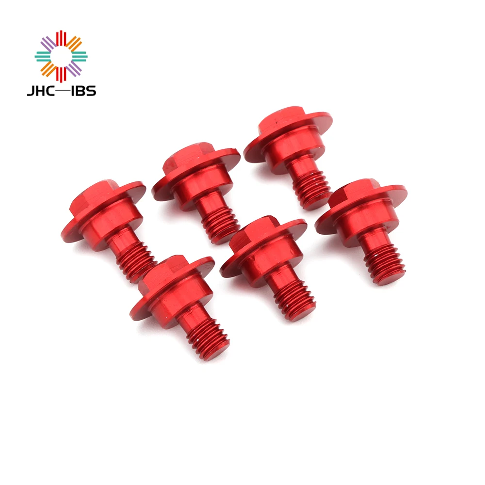 Мотоцикл 6 шт. красный Демпфирование крыло вилка на винте болт ограждения для HONDA