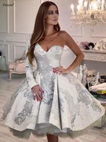 Charming Sweetheart Prom Dress 2022 New Arrival Delicate One-Shoulder A-Line Tulle Prom Gown Knee Length Vestido De Festa