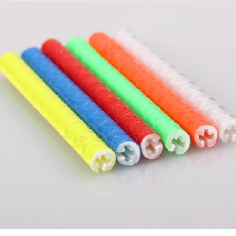 12 шт./лот крепление на обод колеса велосипеда спицы клипса трубка сигнальная