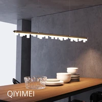 qiyimei ned led pendant lighting indoor lamps for bedroom dining bar study room office lights home decoration fixture chandelier